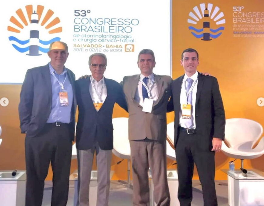 Dr. Joel Lavinsky, do CEANNE moderou a debate sobre Tumores da Base Lateral do Crânio no 53º Congresso Brasileiro de Otorrinolaringologia e Cirurgia Cervico-Facial