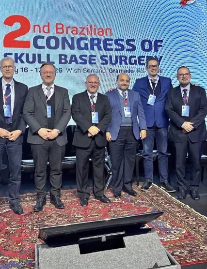 Dr. Polanski representa o CEANNE em debates sobre paralisia facial no Congresso Brasileiro de Cirurgia da Base do Crânio